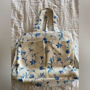 Hill House Home Botanical Toile Tote